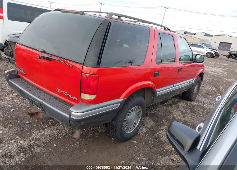 1996 GMC JIMMY VIN: 1GKDT13W7T2568421