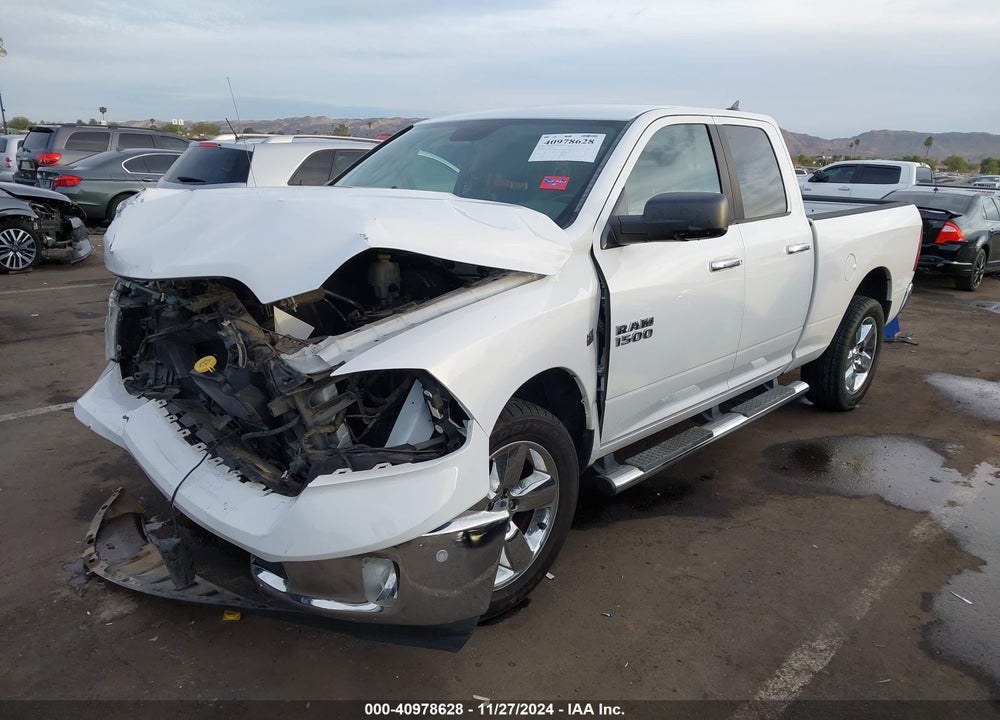 2016 RAM 1500 BIG HORN VIN: 1C6RR6GT2GS293163