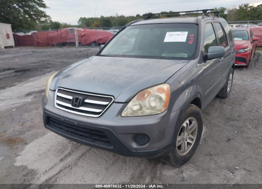 2005 HONDA CR-V SE VIN: SHSRD789X5U315445