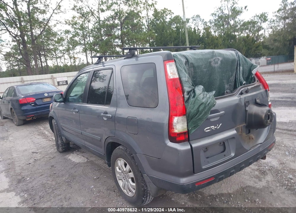 2005 HONDA CR-V SE VIN: SHSRD789X5U315445