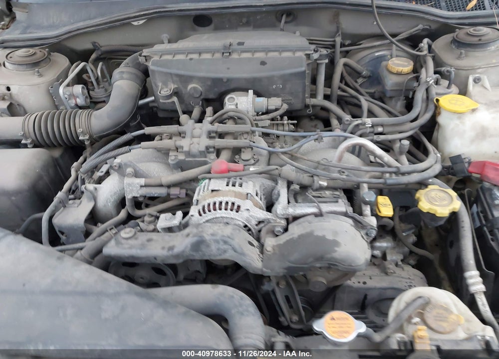 2001 SUBARU LEGACY GT VIN: 4S3BE645X17202310