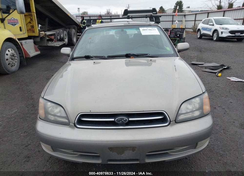 2001 SUBARU LEGACY GT VIN: 4S3BE645X17202310