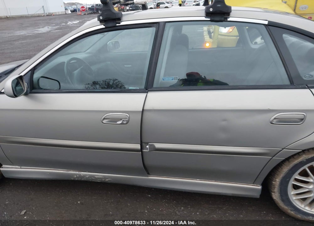 2001 SUBARU LEGACY GT VIN: 4S3BE645X17202310