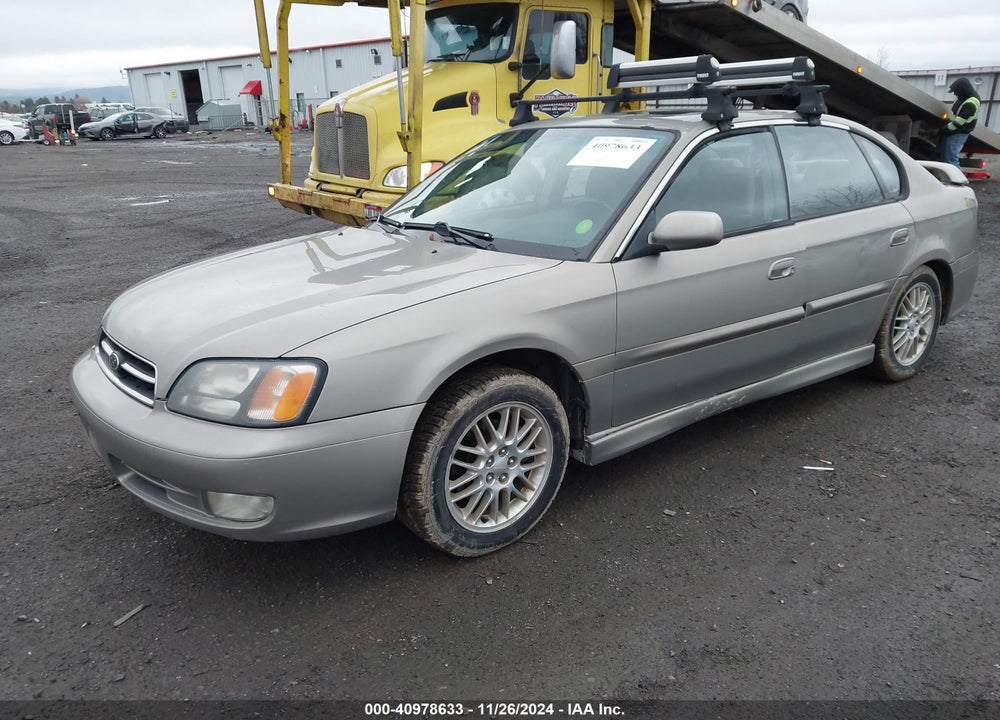 2001 SUBARU LEGACY GT VIN: 4S3BE645X17202310