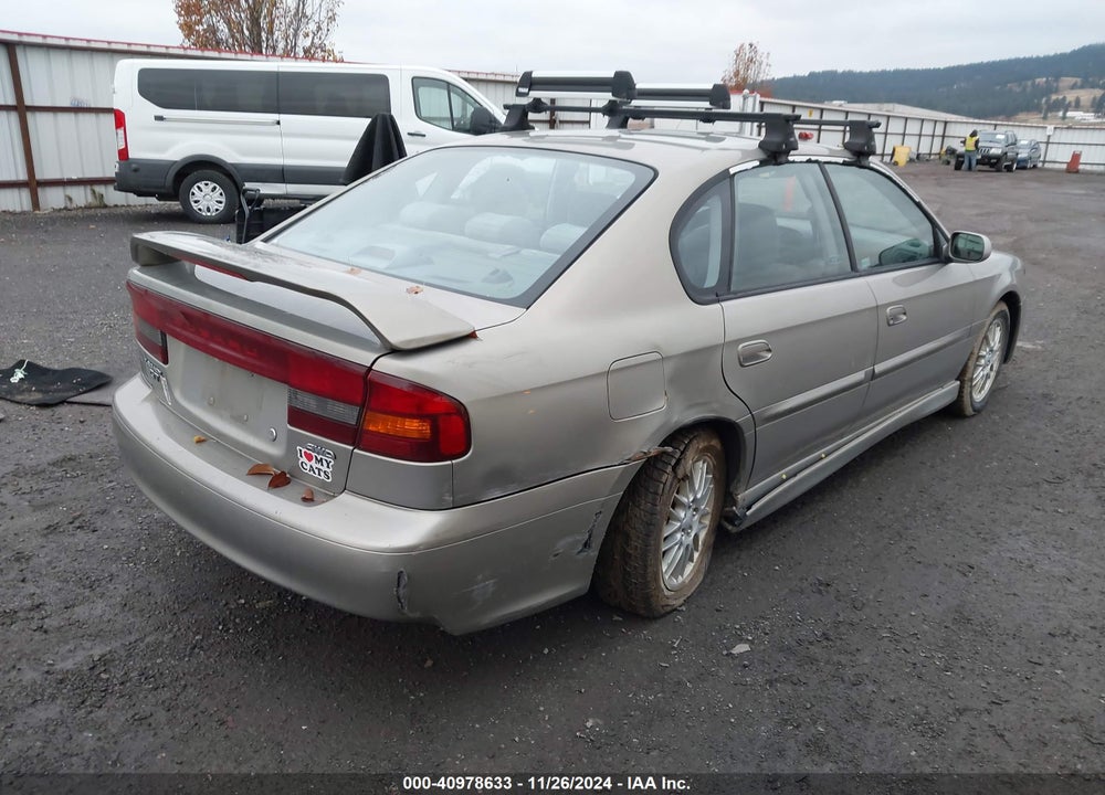 2001 SUBARU LEGACY GT VIN: 4S3BE645X17202310