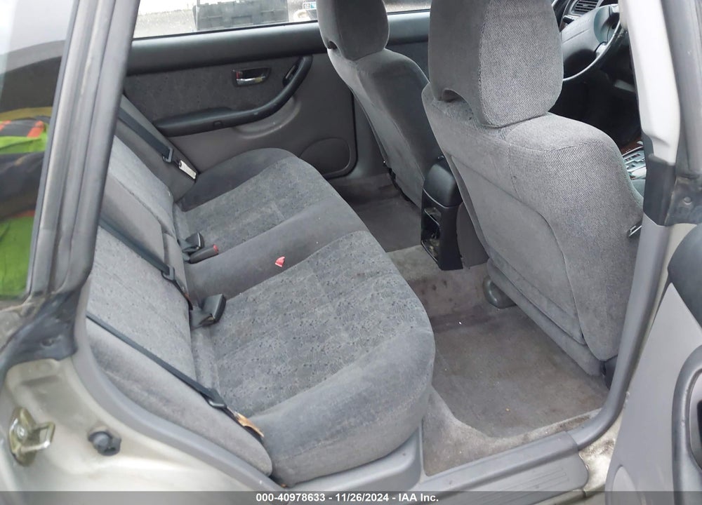 2001 SUBARU LEGACY GT VIN: 4S3BE645X17202310