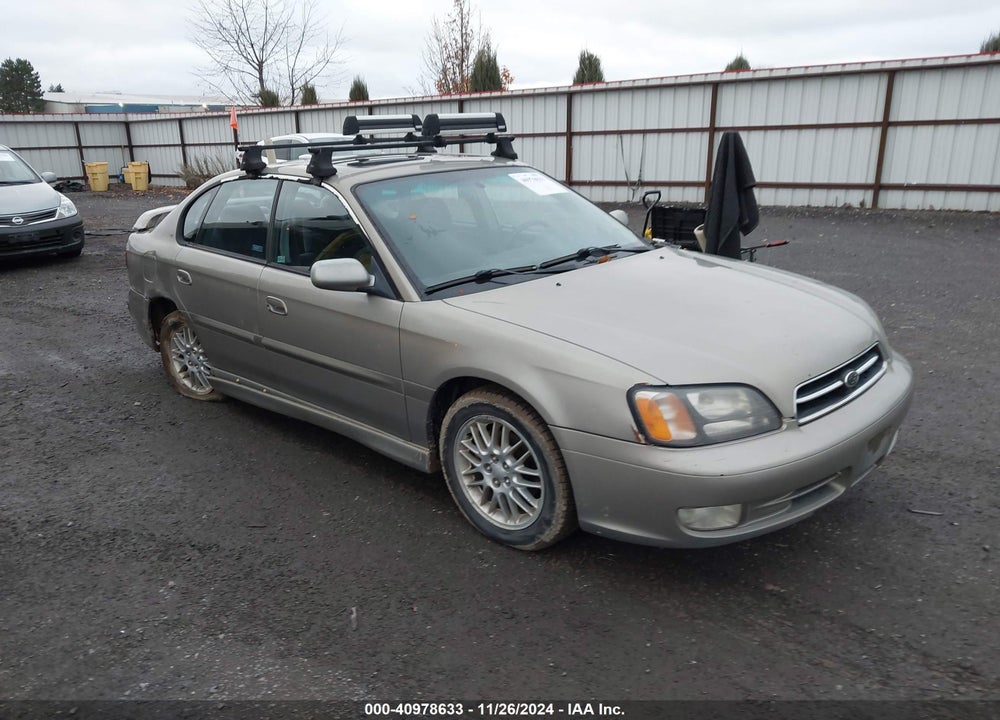 2001 SUBARU LEGACY GT VIN: 4S3BE645X17202310