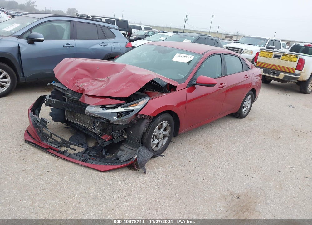 2021 HYUNDAI ELANTRA VIN: KMHLL4AG3MU128900