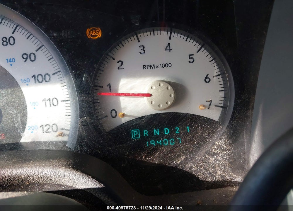 2007 DODGE DURANGO SXT VIN: 1D8HD38P97F560778