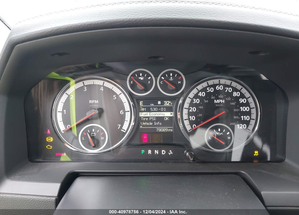 2012 RAM 1500 LAIE VIN: 1C6RD7NT4CS147400