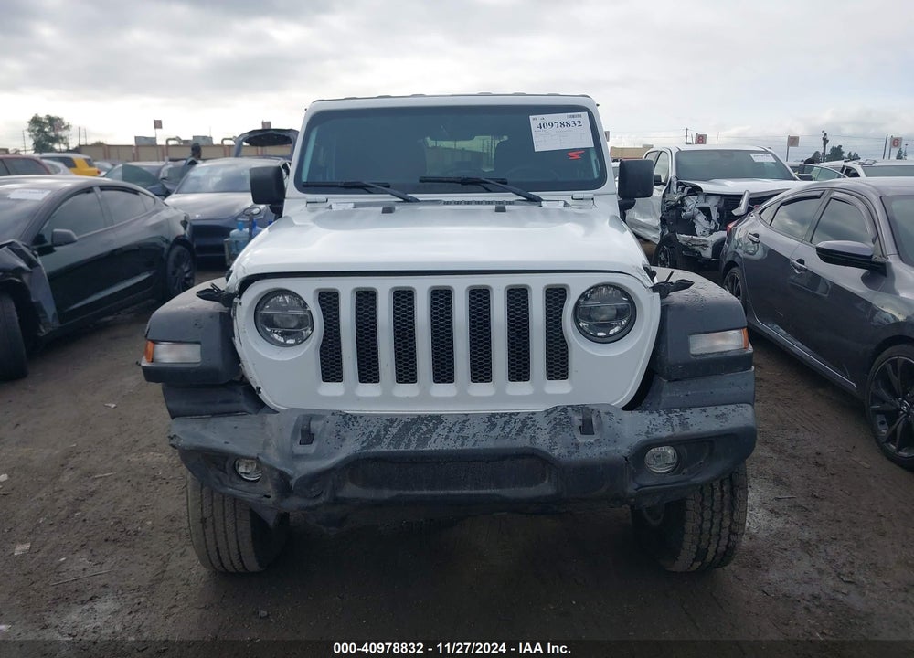 2022 JEEP WRANGLER UNLIMITED SPORT S 4X4 VIN: 1C4HJXDN2NW134737