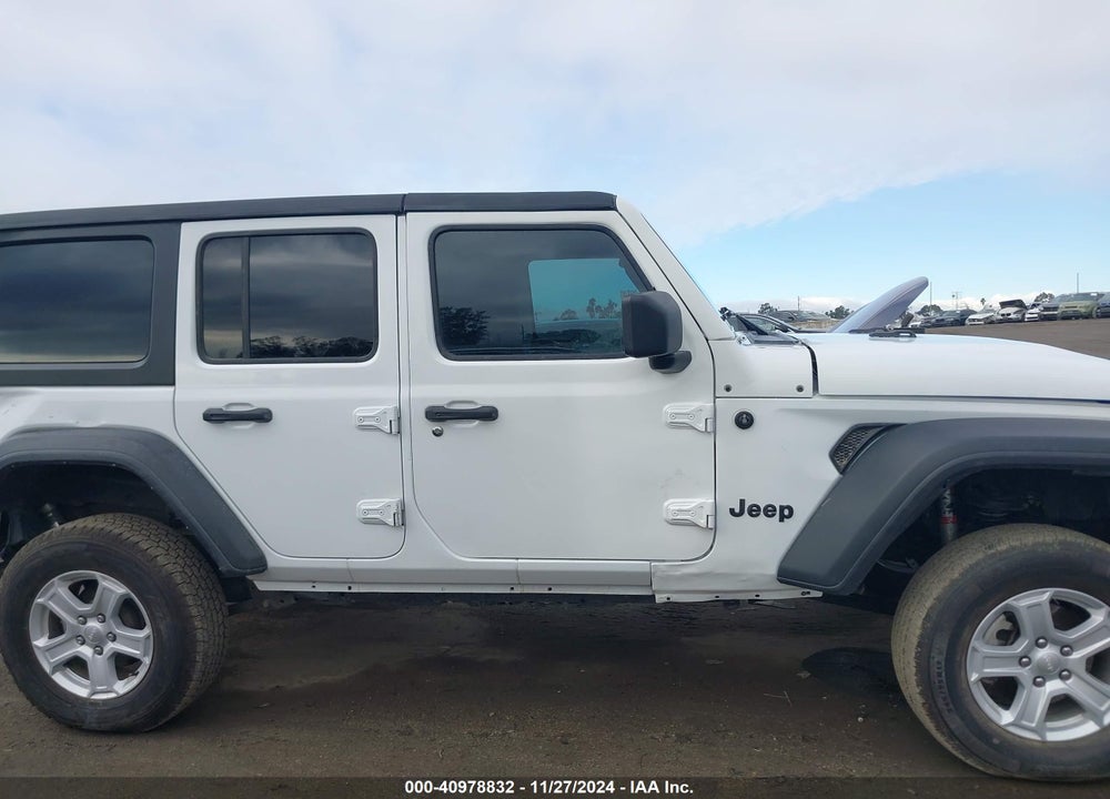 2022 JEEP WRANGLER UNLIMITED SPORT S 4X4 VIN: 1C4HJXDN2NW134737