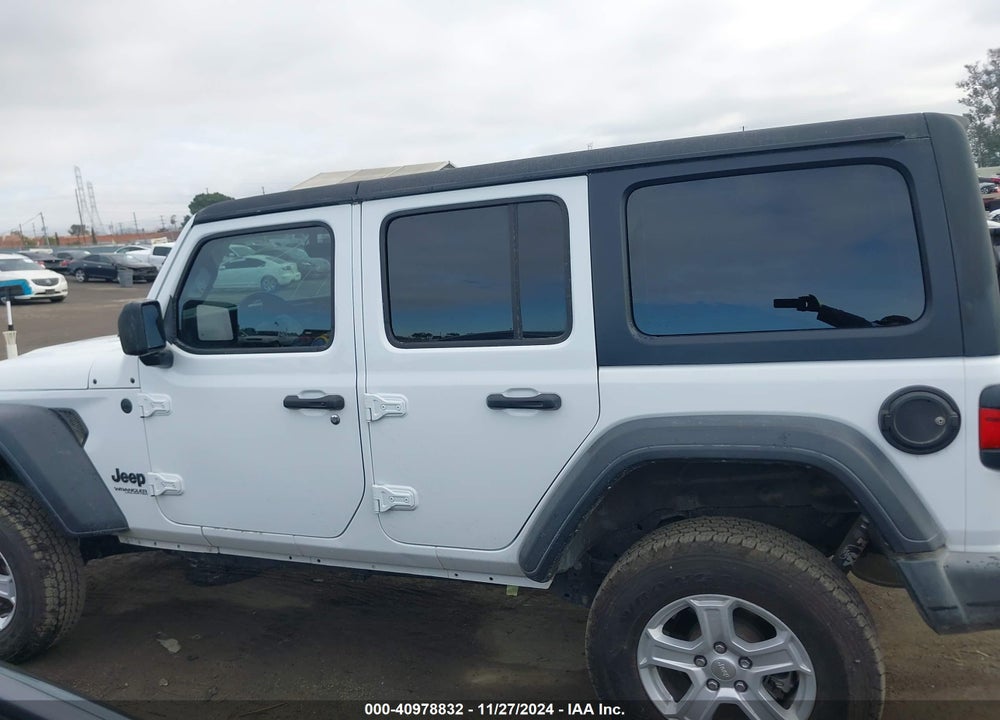 2022 JEEP WRANGLER UNLIMITED SPORT S 4X4 VIN: 1C4HJXDN2NW134737