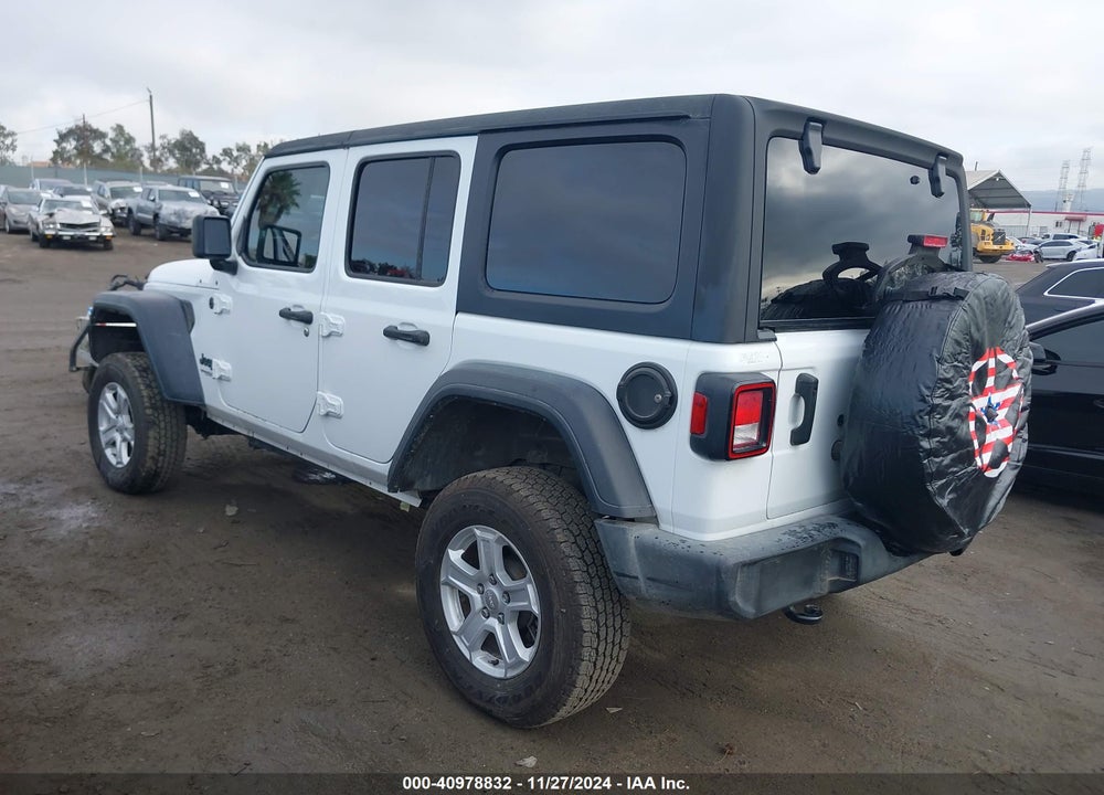 2022 JEEP WRANGLER UNLIMITED SPORT S 4X4 VIN: 1C4HJXDN2NW134737