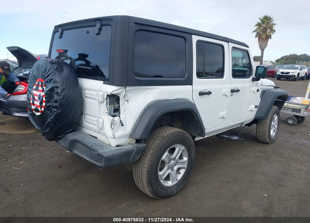 2022 JEEP WRANGLER UNLIMITED SPORT S 4X4 VIN: 1C4HJXDN2NW134737