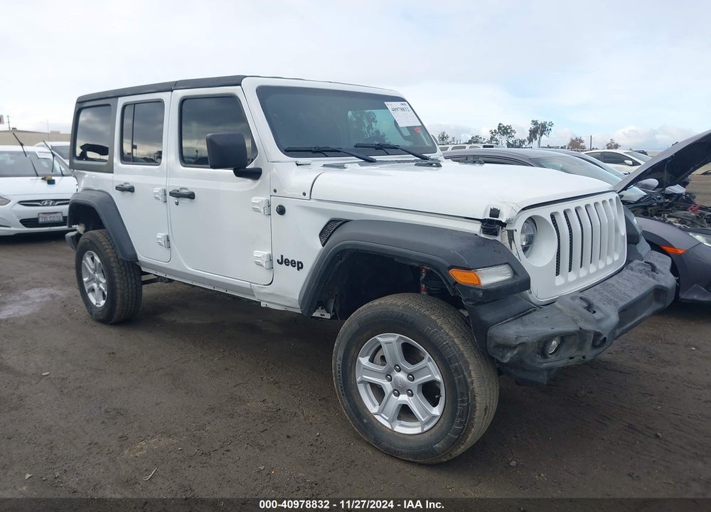 2022 JEEP WRANGLER UNLIMITED SPORT S 4X4 VIN: 1C4HJXDN2NW134737