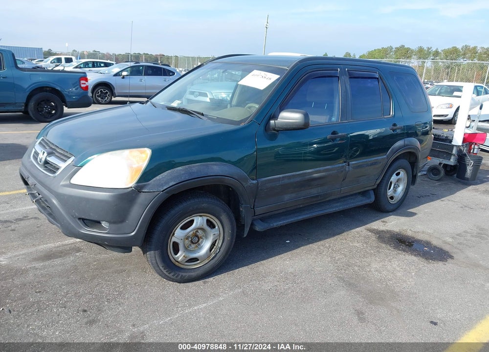 2002 HONDA CR-V LX VIN: JHLRD78472C029995