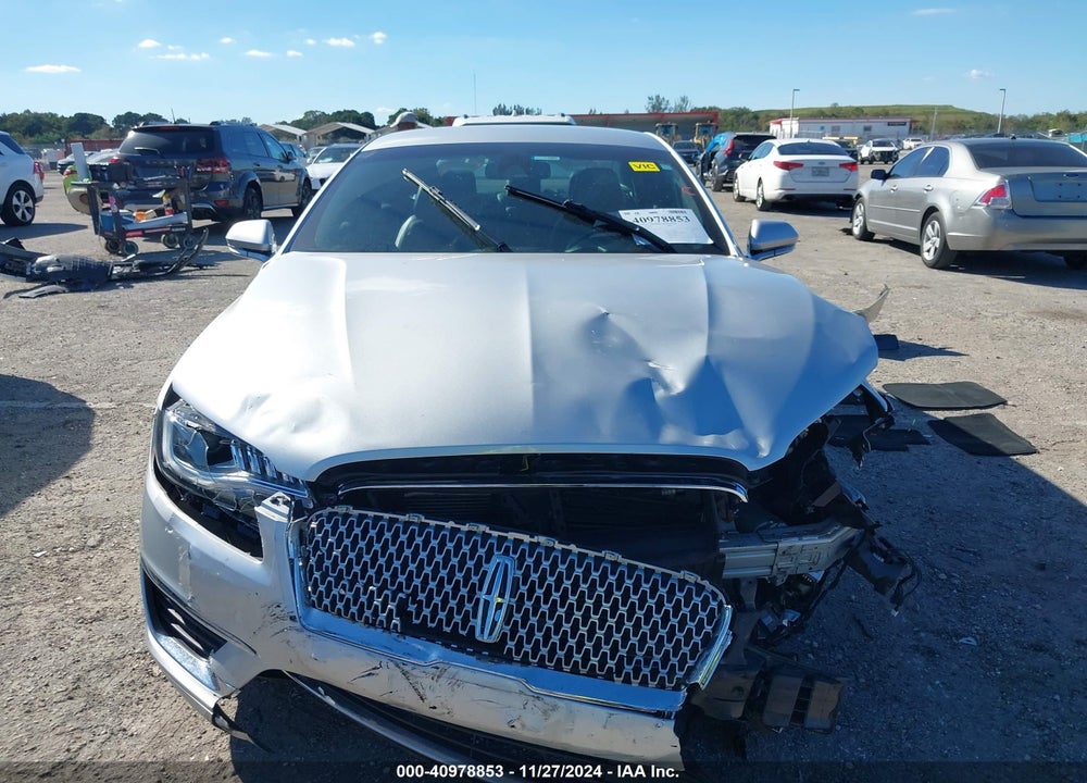 2019 LINCOLN MKZ STANDARD VIN: 3LN6L5B95KR601655