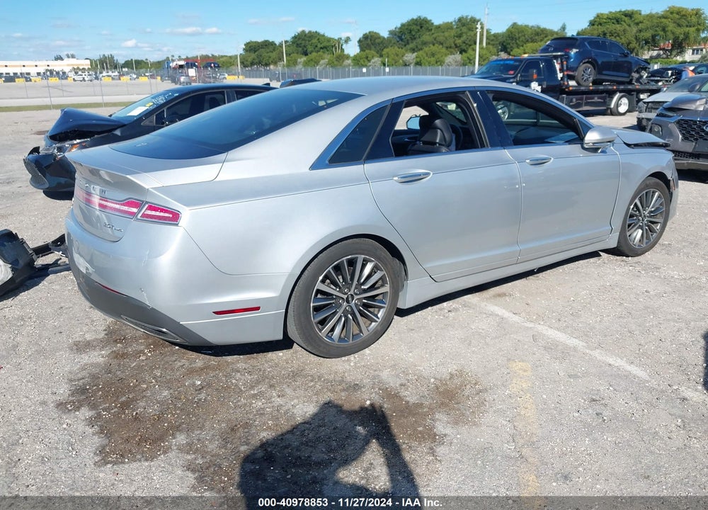 2019 LINCOLN MKZ STANDARD VIN: 3LN6L5B95KR601655