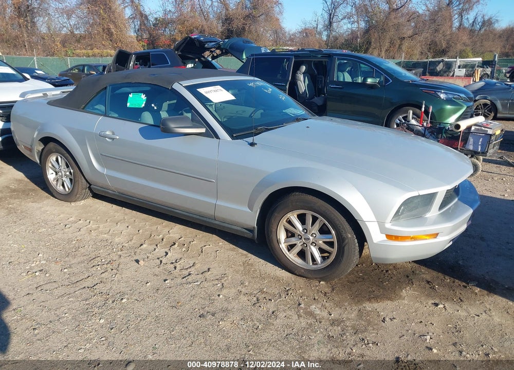 2006 FORD MUSTANG V6 VIN: 1ZVFT84N965242039