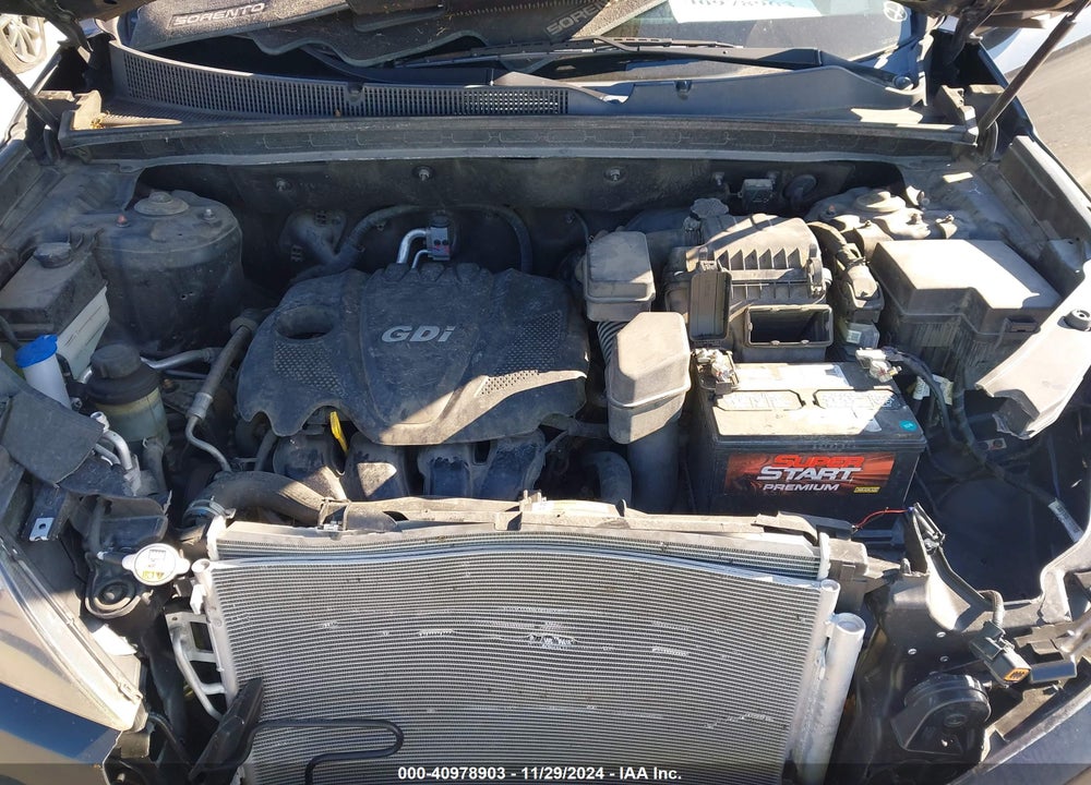2013 KIA SORENTO LX VIN: 5XYKT3A6XDG363488