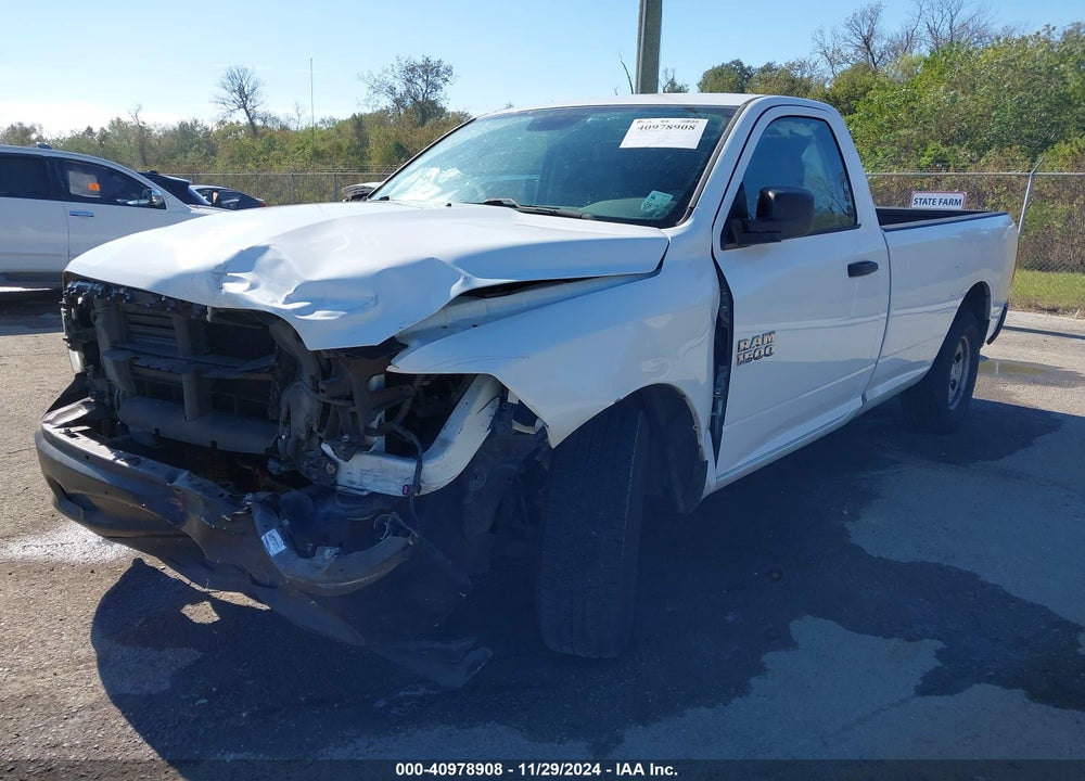 2017 RAM 1500 TRADESMAN 4X2 8' BOX VIN: 3C6JR6DG3HG654719
