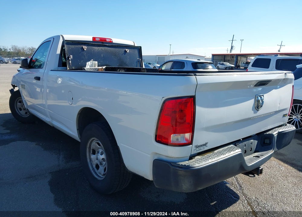 2017 RAM 1500 TRADESMAN 4X2 8' BOX VIN: 3C6JR6DG3HG654719