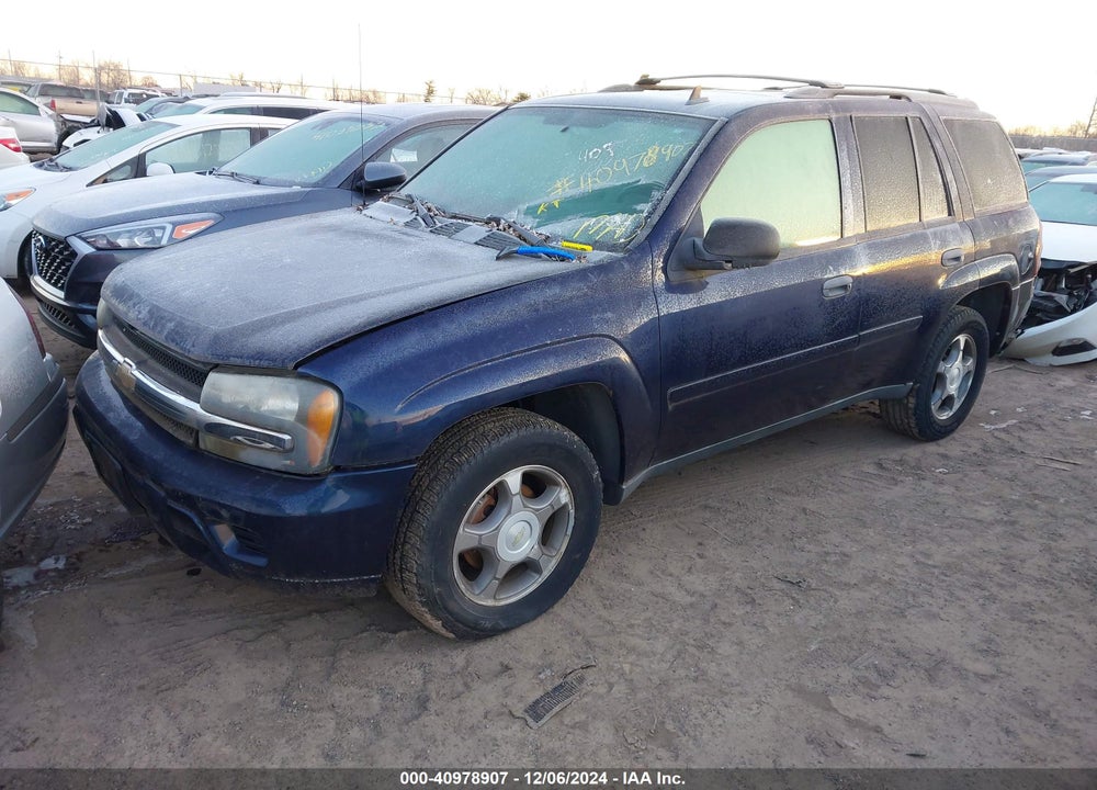 2007 CHEVROLET TRAILBLAZER LS VIN: 1GNDT13S472288817