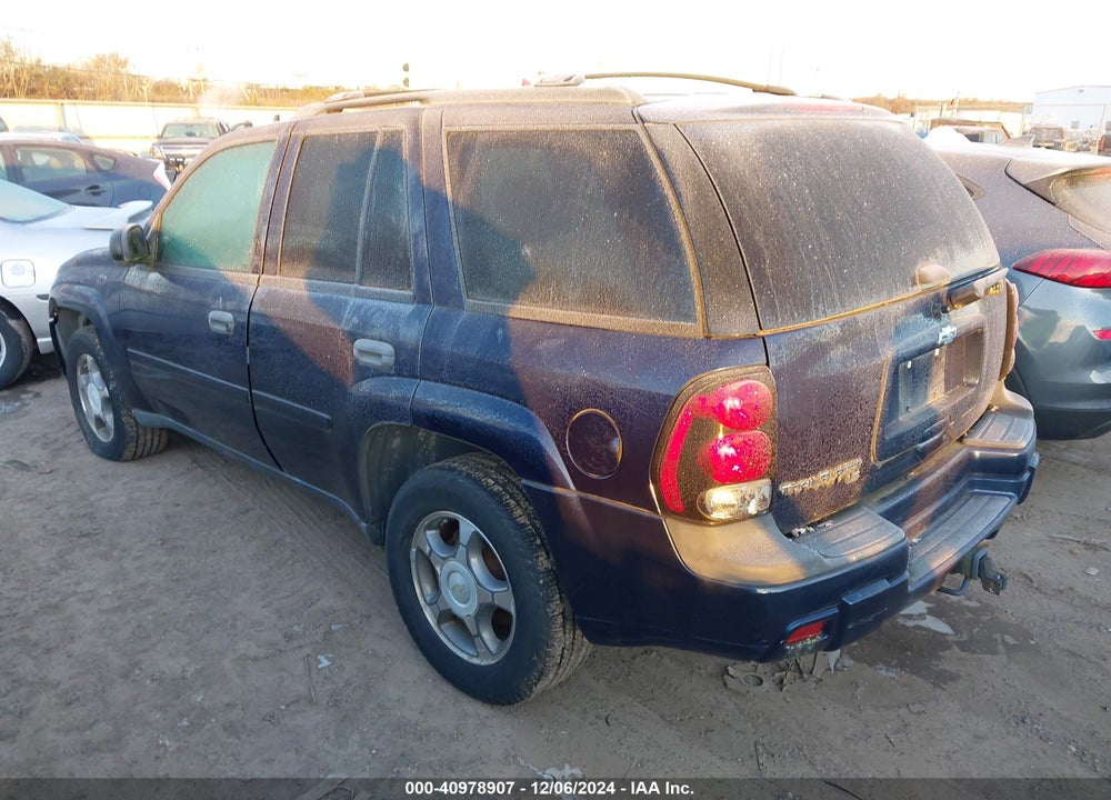 2007 CHEVROLET TRAILBLAZER LS VIN: 1GNDT13S472288817