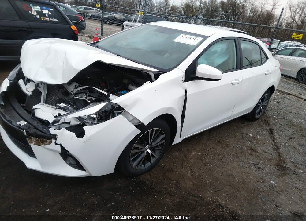 2016 TOYOTA COROLLA LE PLUS VIN: 5YFBURHE3GP556062