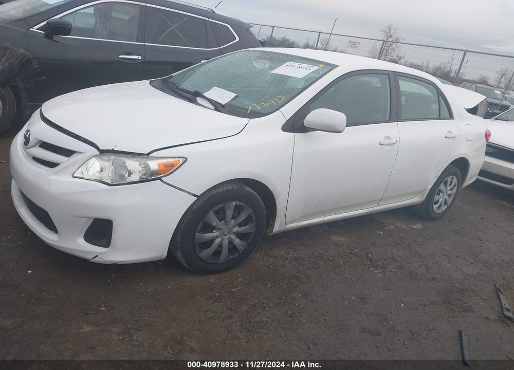 2011 TOYOTA COROLLA LE VIN: JTDBU4EE7BJ093881