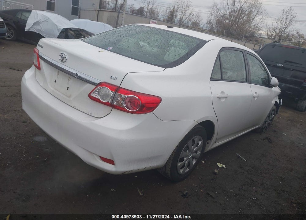 2011 TOYOTA COROLLA LE VIN: JTDBU4EE7BJ093881
