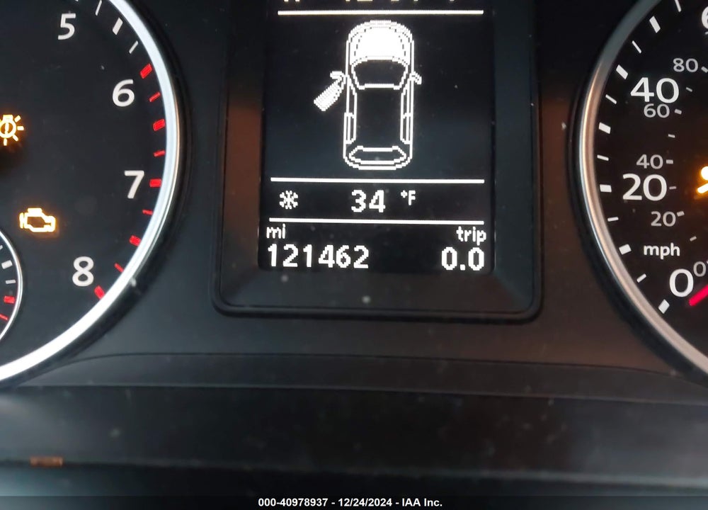 2014 VOLKSWAGEN TIGUAN SE VIN: WVGBV3AX5EW619524