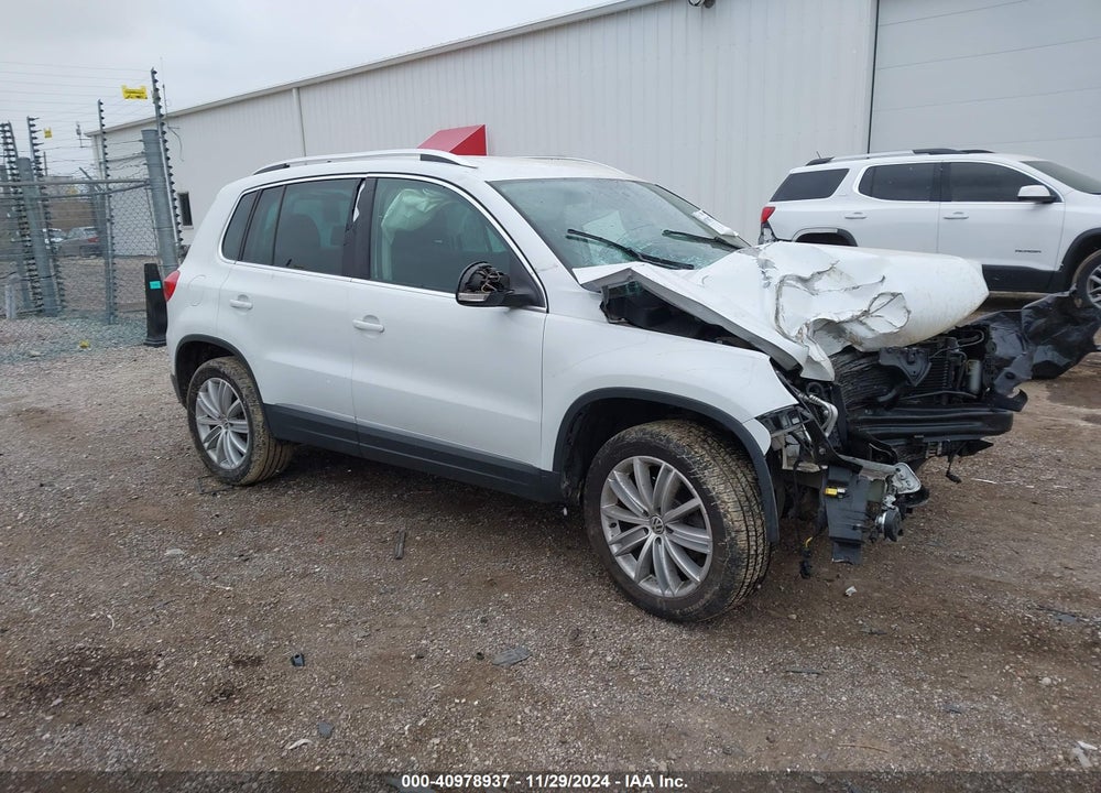 2014 VOLKSWAGEN TIGUAN SE VIN: WVGBV3AX5EW619524