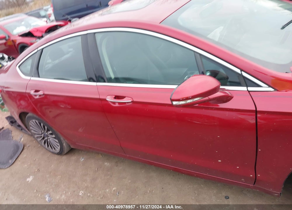 2017 FORD FUSION TITANIUM VIN: 3FA6P0K95HR185990