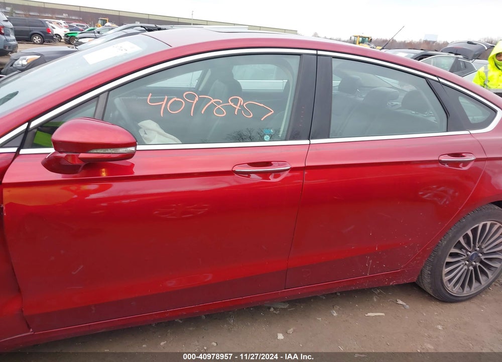 2017 FORD FUSION TITANIUM VIN: 3FA6P0K95HR185990