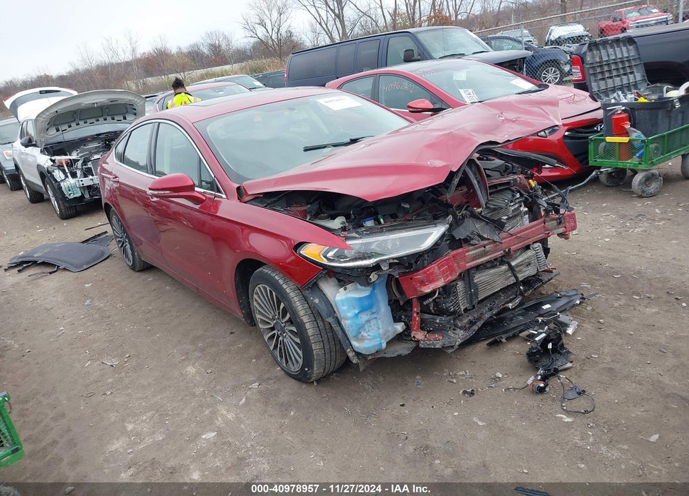 2017 FORD FUSION TITANIUM VIN: 3FA6P0K95HR185990