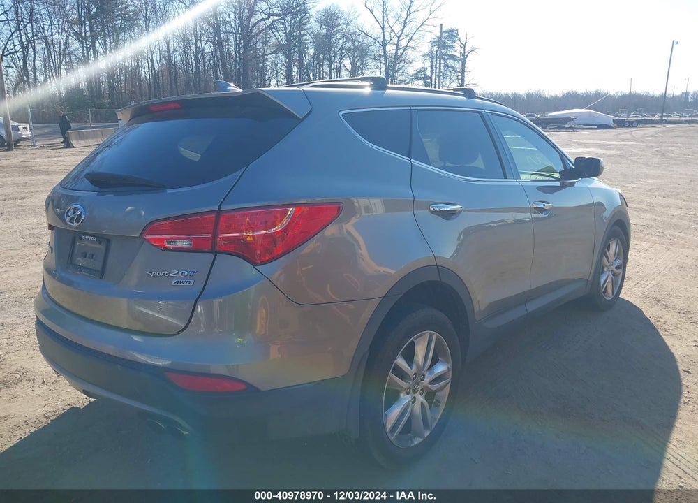 2014 HYUNDAI SANTA FE SPORT 2.0L TURBO VIN: 5XYZWDLA4EG140720