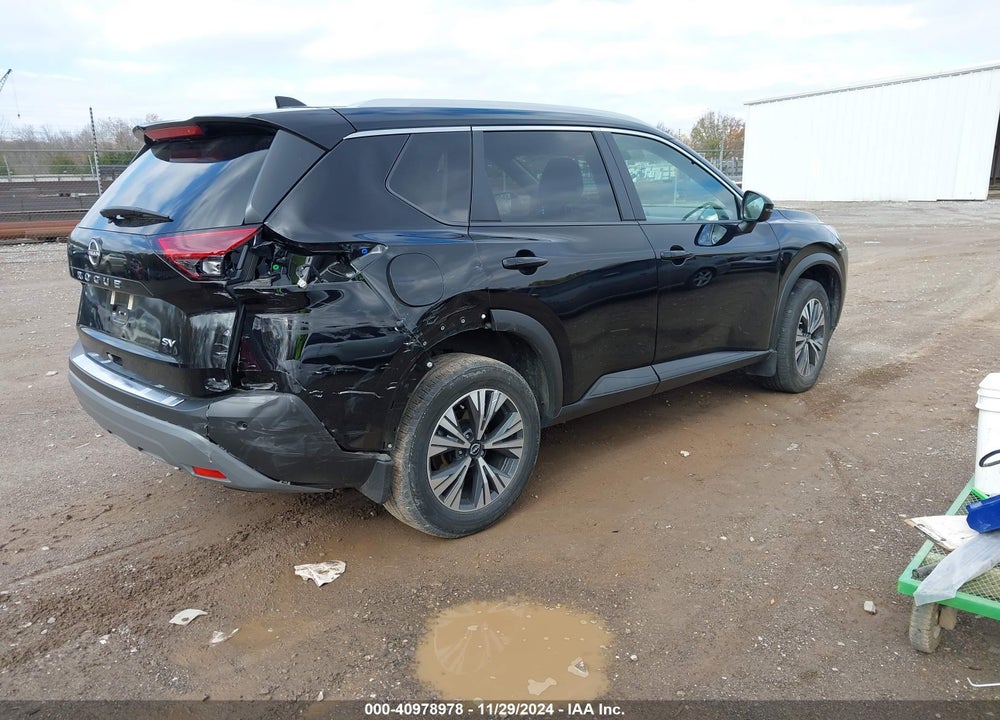 2022 NISSAN ROGUE SV FWD VIN: 5N1BT3BA3NC714388