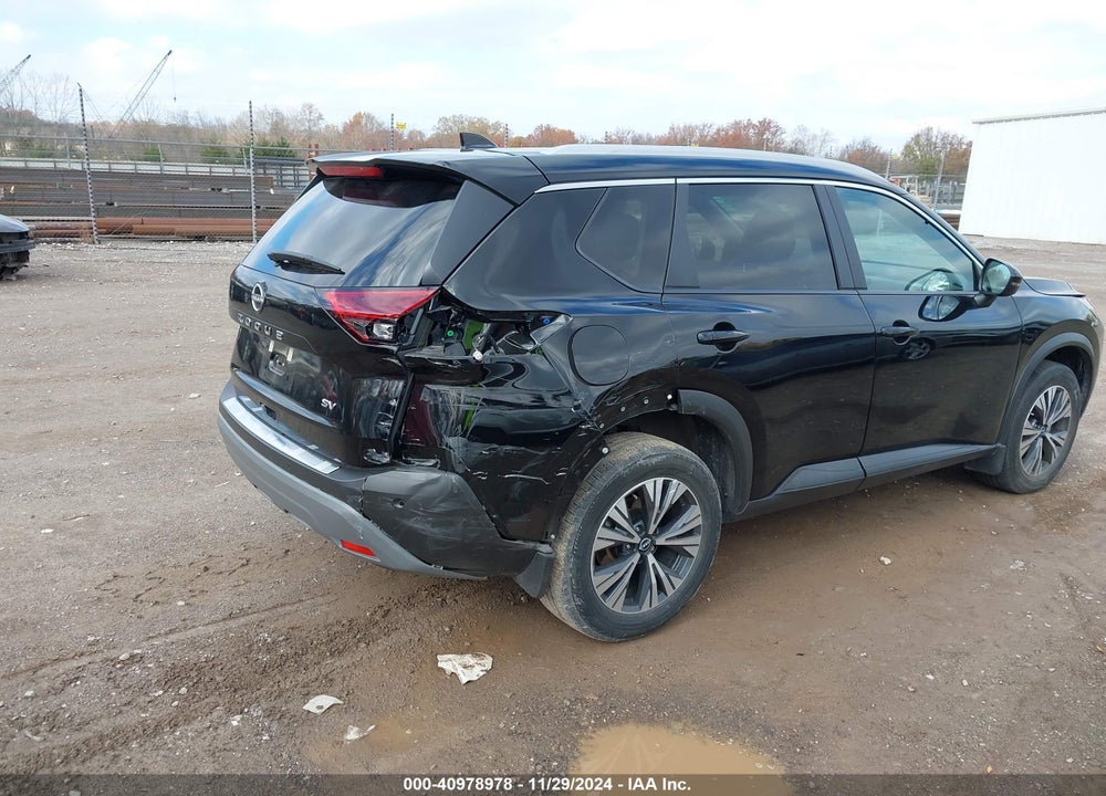 2022 NISSAN ROGUE SV FWD VIN: 5N1BT3BA3NC714388