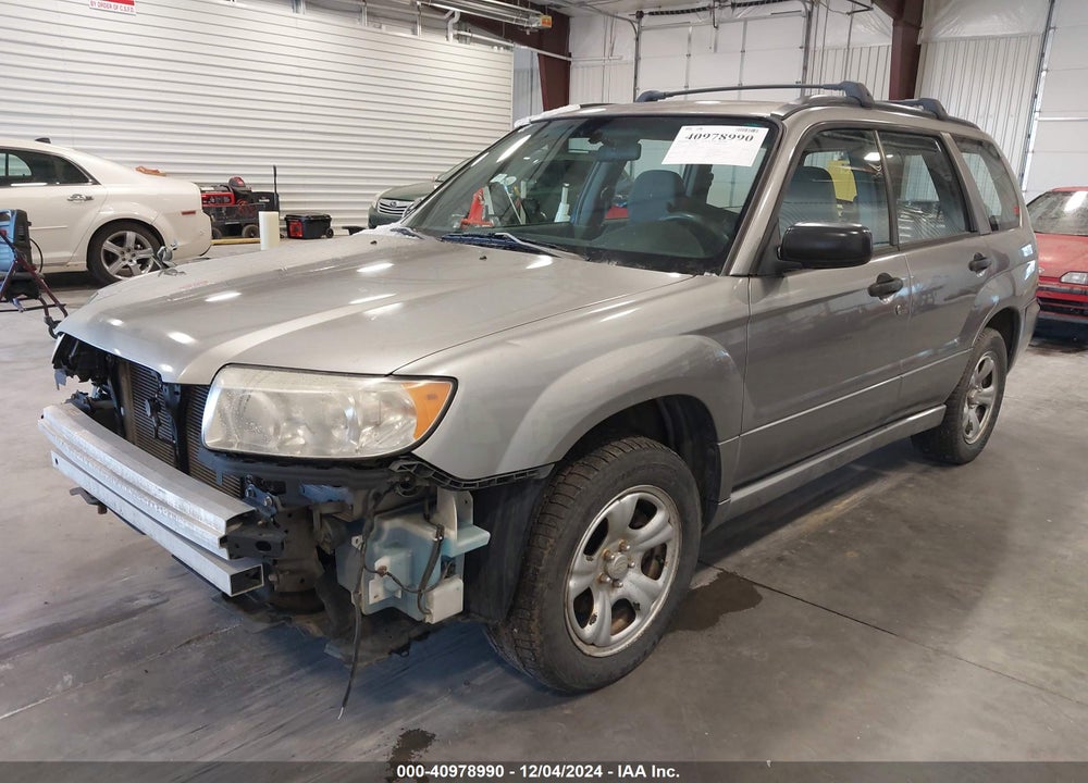 2007 SUBARU FORESTER 2.5X VIN: JF1SG63607H731004
