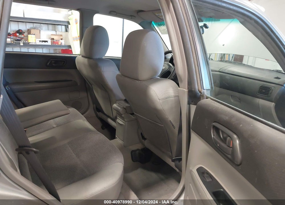2007 SUBARU FORESTER 2.5X VIN: JF1SG63607H731004