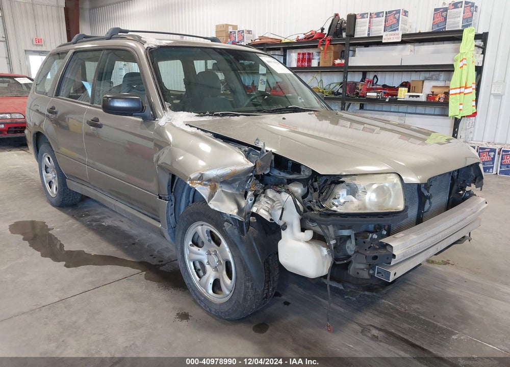 2007 SUBARU FORESTER 2.5X VIN: JF1SG63607H731004