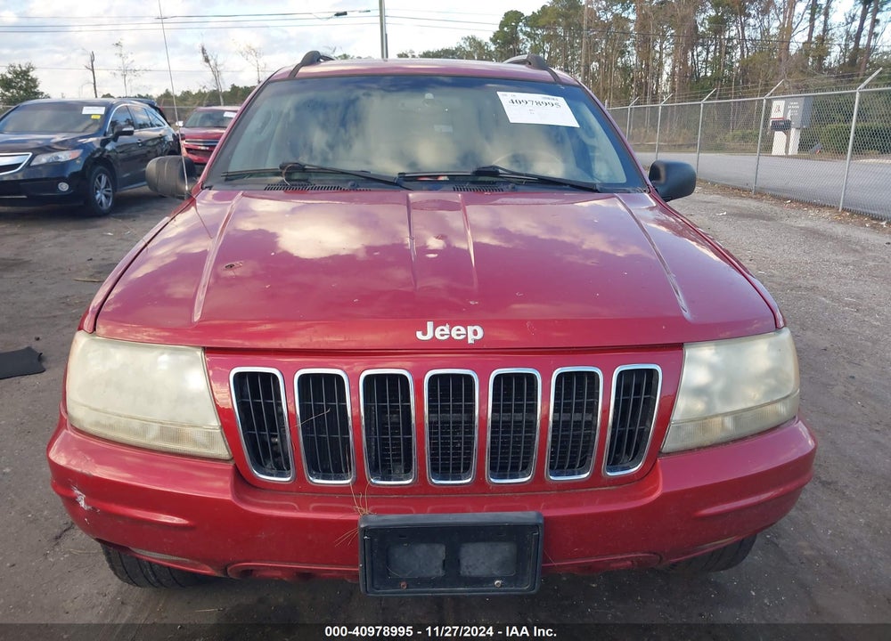 2002 JEEP GRAND CHEROKEE LIMITED VIN: 1J4GW58NX2C161011