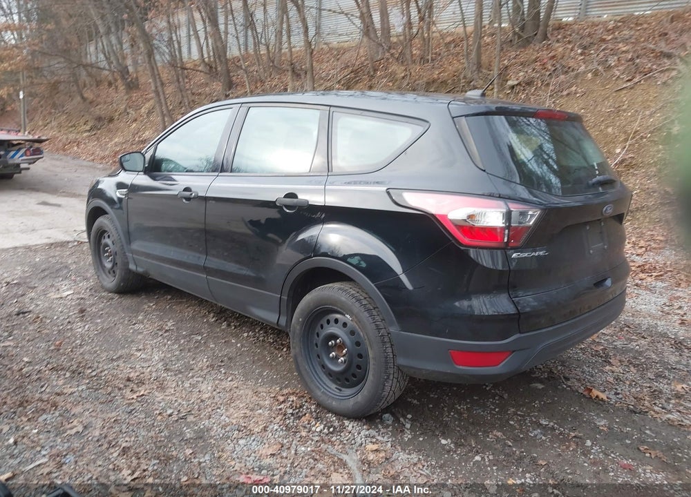 2018 FORD ESCAPE S VIN: 1FMCU0F7XJUA70021