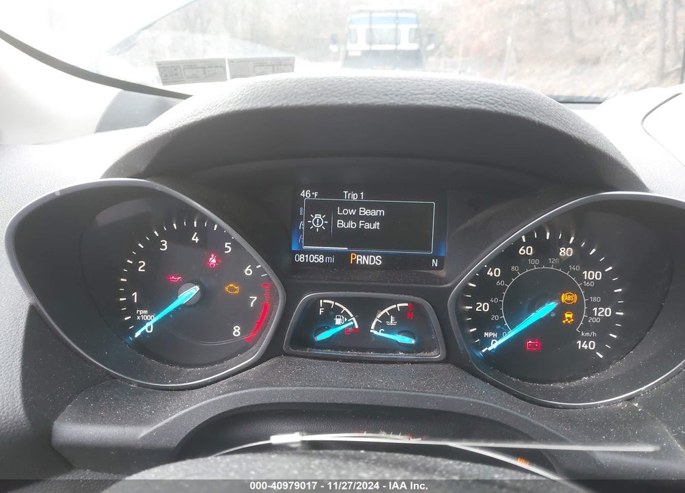 2018 FORD ESCAPE S VIN: 1FMCU0F7XJUA70021