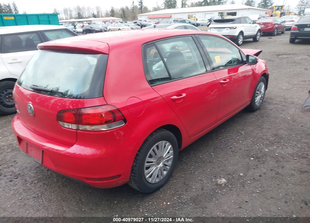 2013 VOLKSWAGEN GOLF 2.5L 4-DOOR VIN: WVWDB7AJ1DW051537