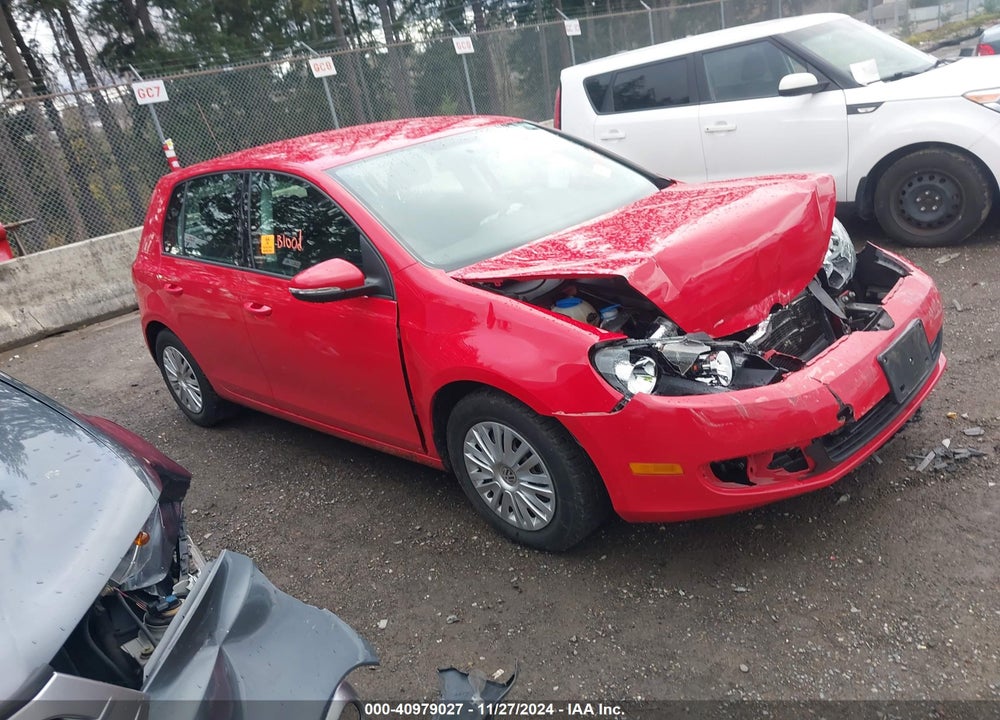 2013 VOLKSWAGEN GOLF 2.5L 4-DOOR VIN: WVWDB7AJ1DW051537