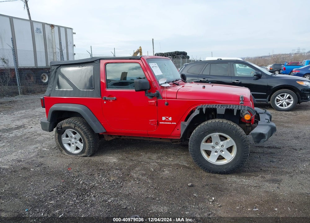 2009 JEEP WRANGLER X VIN: 1J4FA24189L763749