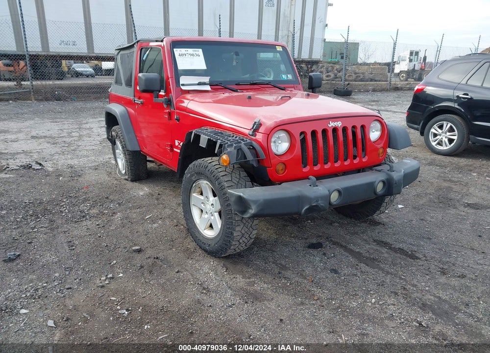 2009 JEEP WRANGLER X VIN: 1J4FA24189L763749